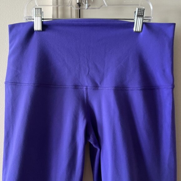 Lululemon Wunder Under Roll Down Crop Purple Size 10 - Picture 4 of 8